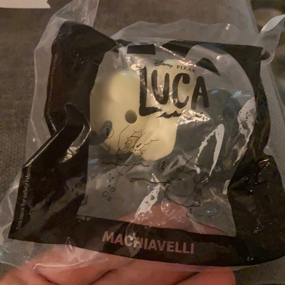 luca Other - NWT mc Donald’s toy Luca machiavelli